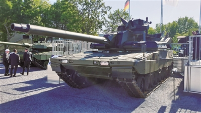 坦克模型：欧洲第4代主战坦克亮相 技术优势明显